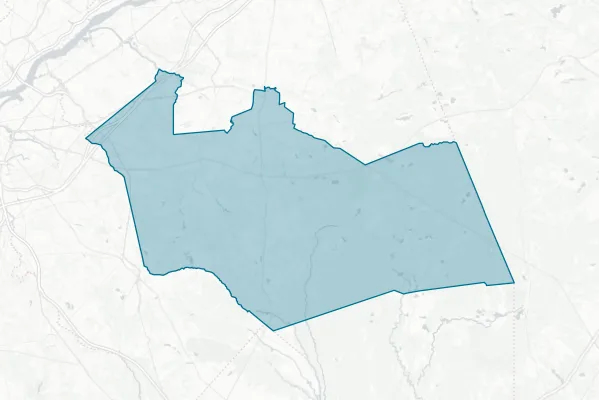 Lenape Regional High School — detail map