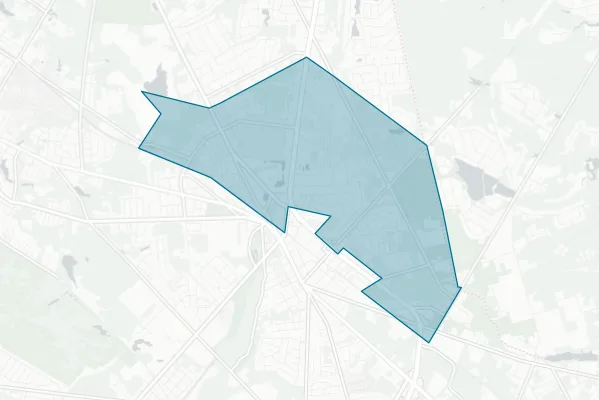 Berlin Township School District — detail map