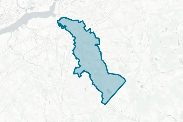 Black Horse Pike Regional School District — detail map