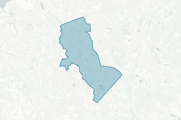 Gloucester Township School District — detail map