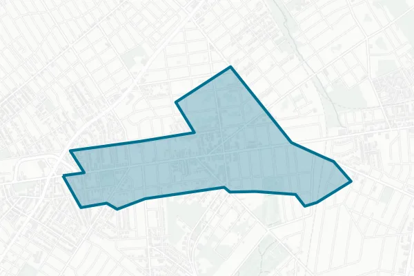 Borough of Merchantvile School District — detail map