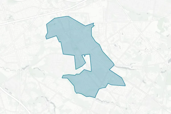 Sterling High School District — detail map