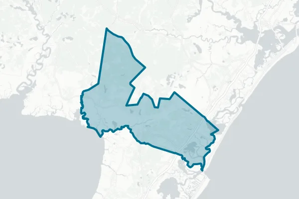 Dennis Township School District — detail map