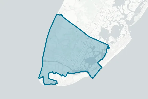 Lower Township School District — detail map