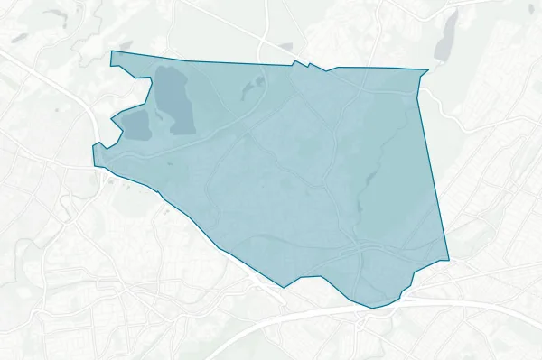 Millburn Township School District — detail map