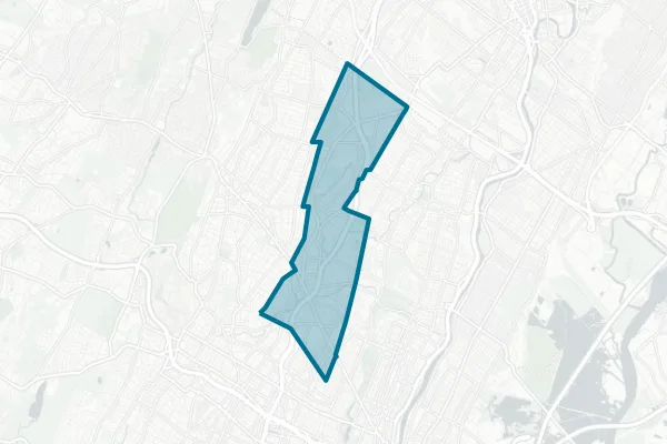 Bloomfield Township School District — detail map