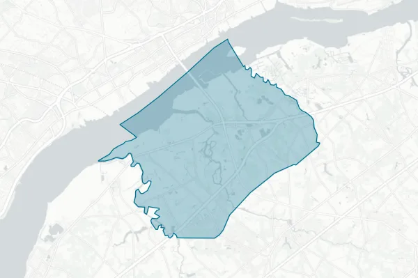 Logan Township School District — detail map