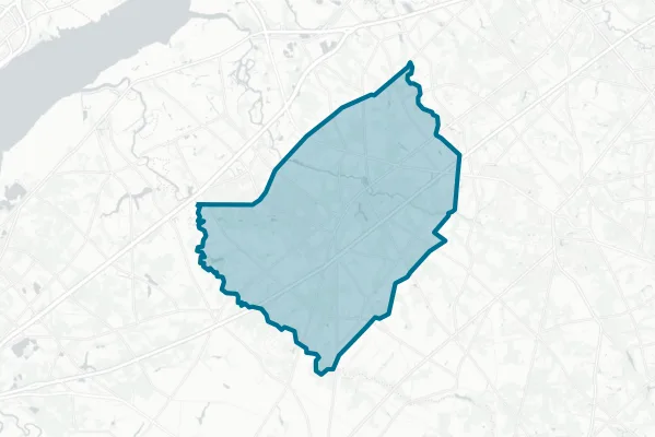Swedesboro-Woolwich Consolidated School District — detail map