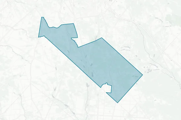 Delsea Regional High School — detail map