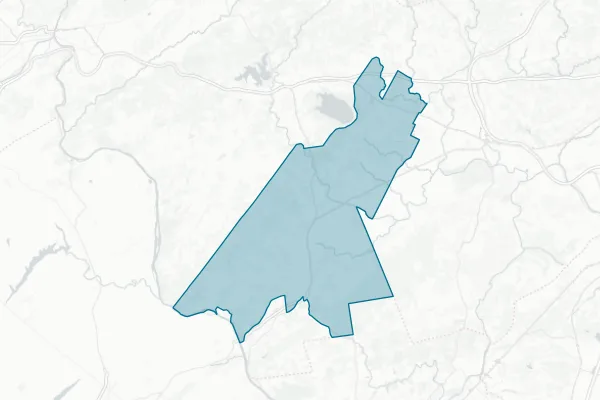 Hunterdon Central Regional High School — detail map
