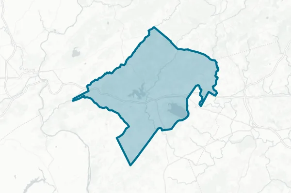 North Hunterdon-voorhees Regional High School District — detail map