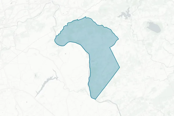 Delaware Valley Regional High School District — detail map
