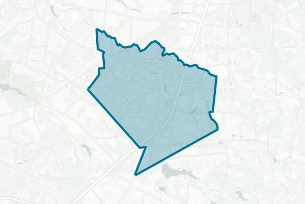 East Windsor Regional School District — detail map