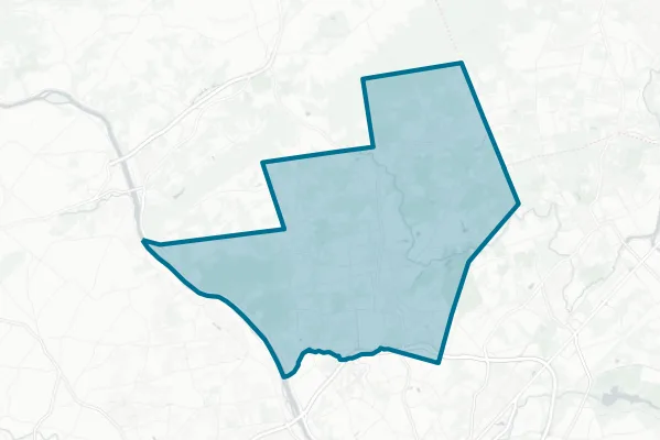 Hopewell Valley Regional School District — detail map