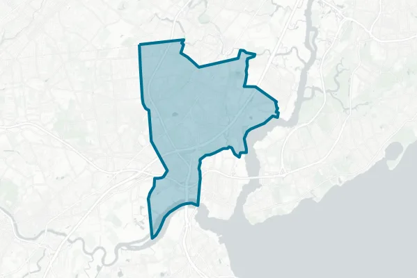 Woodbridge Township Board of Education — detail map