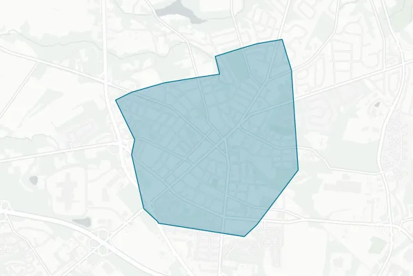 Freehold Borough Board of Education — detail map