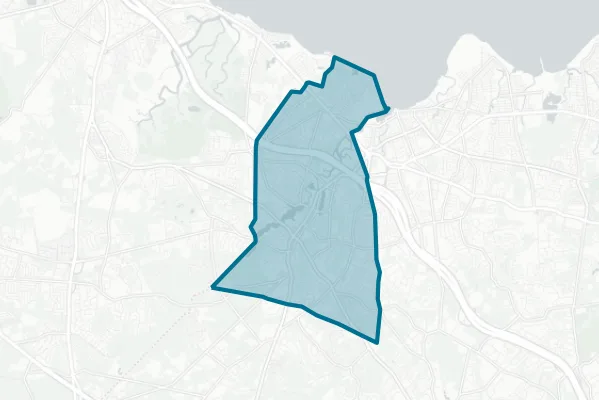 Matawan-aberdeen Regional School District — detail map