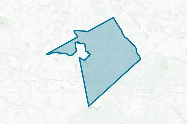 Millstone Township School District — detail map