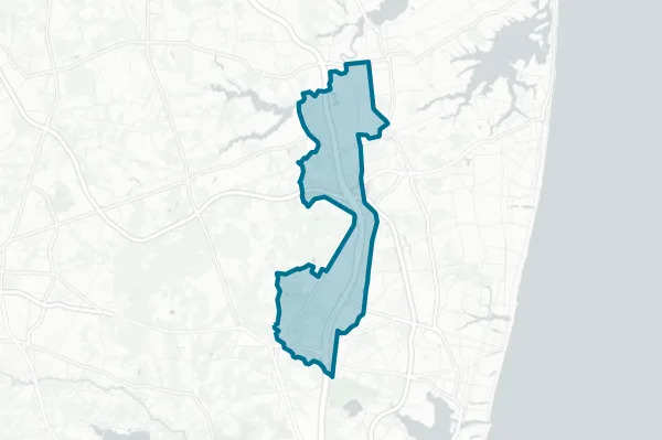 School District of the Borough of Tinton Falls — detail map