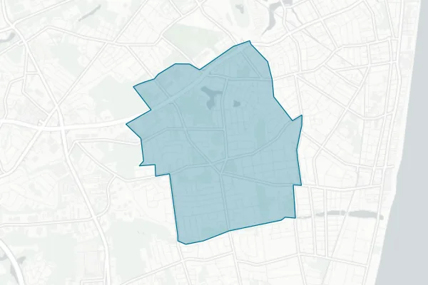 West Long Branch Board of Education — detail map