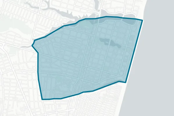 City of Asbury Park Board of Education — detail map