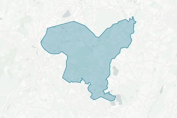 Hanover Park Regional High School District — detail map
