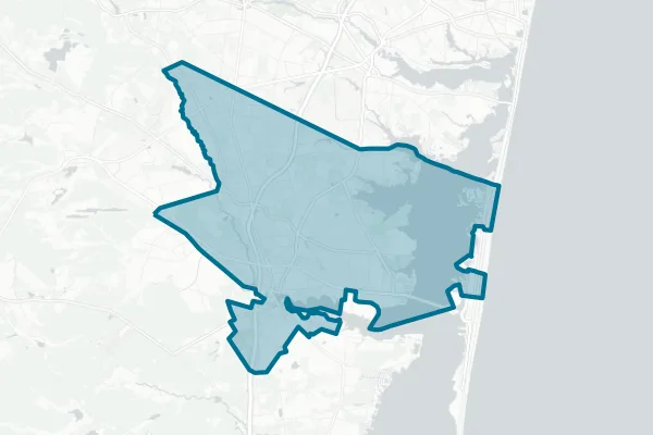 Toms River Regional School District — detail map