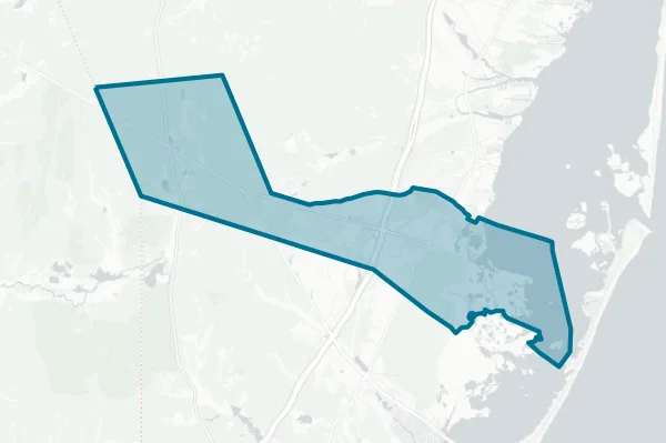 Barnegat Township Board of Education — detail map