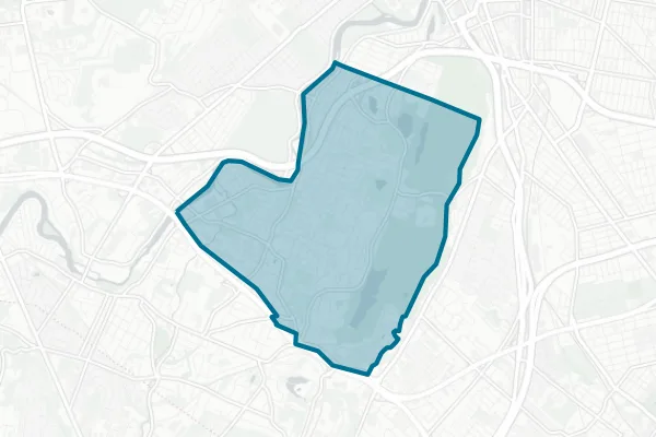 Woodland Park School District — detail map