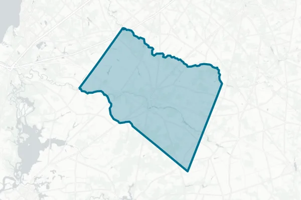 Woodstown-Pilesgrove Regional School District — detail map