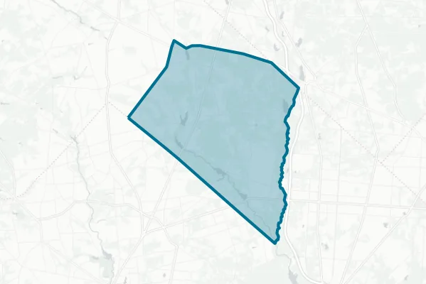 Pittsgrove Township School District — detail map