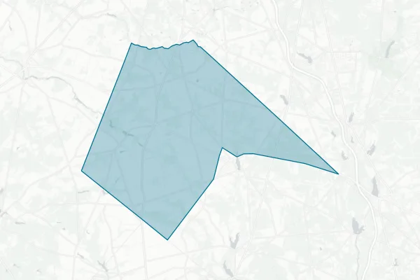 Upper Pittsgrove Township School District — detail map