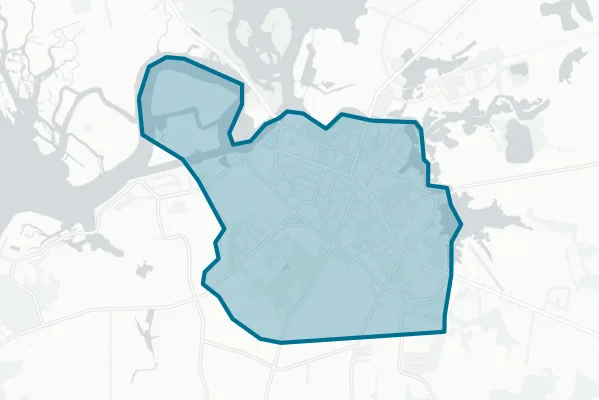 Borough of Lindenwold School District — detail map
