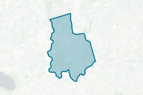 Bedminster Township School District — detail map