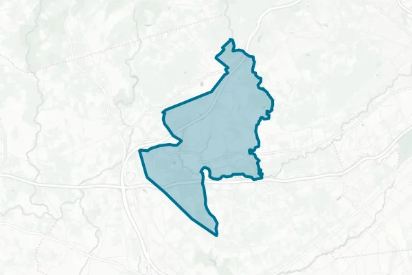 Bernards Township School District — detail map