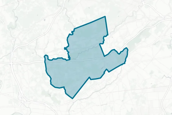 Watchung Hills Regional High School District — detail map