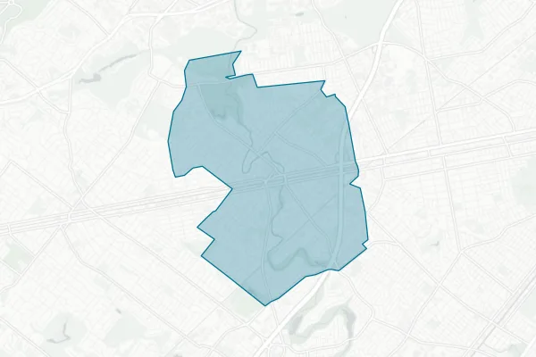 Cranford Public School District — detail map