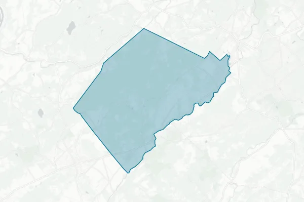 Mansfield Township School District — detail map