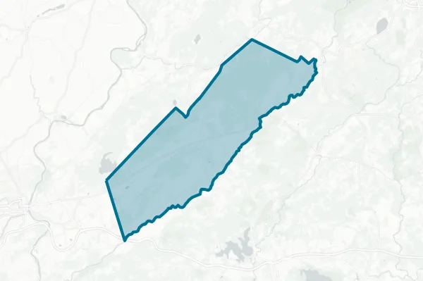 Warren Hills Regional School District — detail map