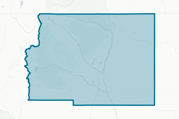 Colfax County — detail map