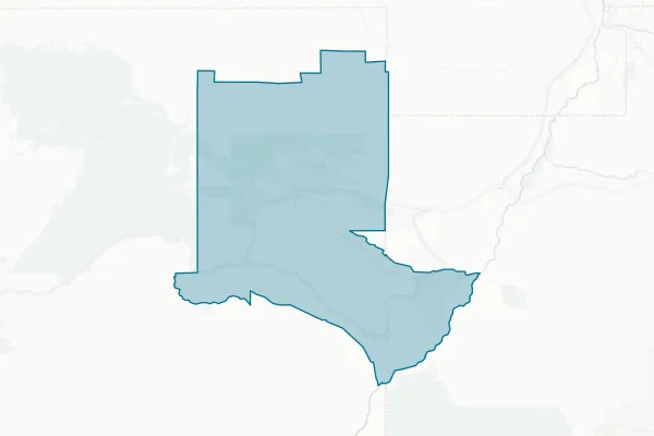 Incorporated County of Los Alamos — detail map