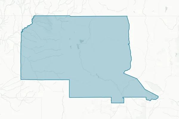 Rio Arriba County — detail map