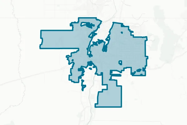 City of Albuquerque — detail map