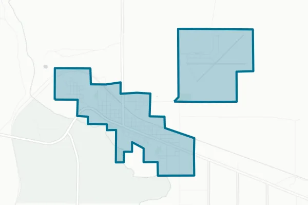Village of Fort Sumner — detail map
