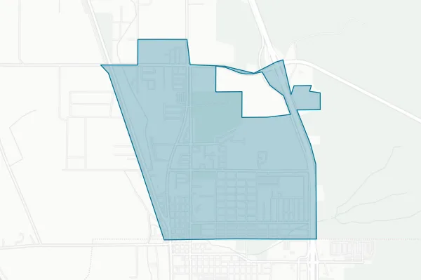 City of Anthony — detail map