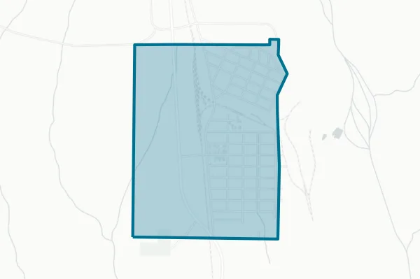 Town of Hurley — detail map