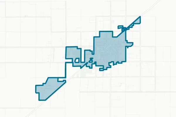 City of Portales — detail map