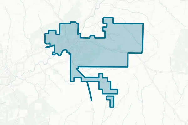 City of Aztec — detail map