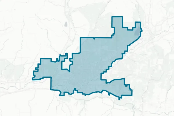 City of Farmington — detail map