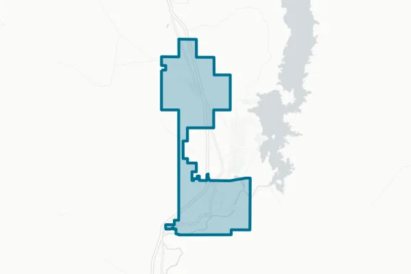 City of Truth Or Consequences — detail map